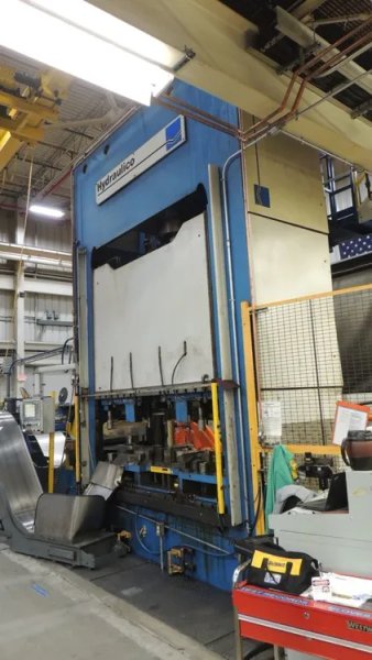 HYDRAULICO 200 TON HYD PRESS, S/N 2111, STOCK# 13933J