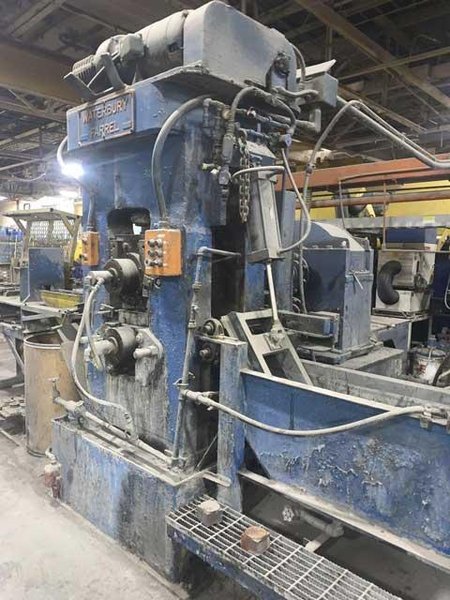 4 STAND TANDEM FENN/WATERBURY FARREL WIRE FLATTENING LINE (13838)