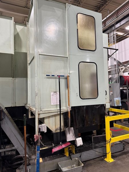 Kuraki KBT 13EA CNC Boring Mill, 2003 – Fanuc Control, 4k RPM, Chip Conveyor, 1000 PSI TSC