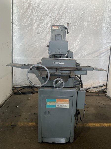 6" X 18" BOYAR SCHULTZ CHALLENGER H-618 SURFACE GRINDER. STOCK # 0873224