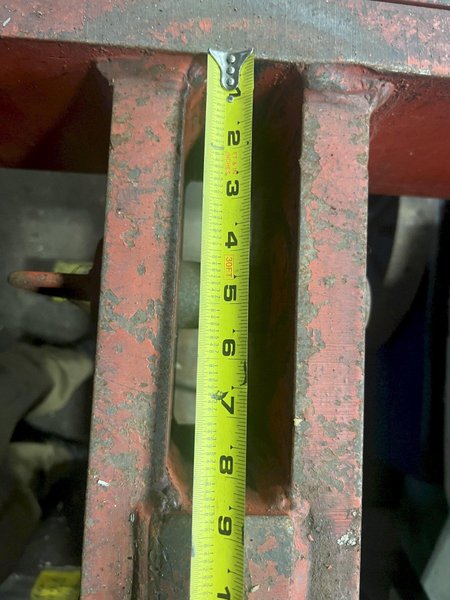 20,000 LB 10 TON x 30" WIDE BUSHMAN MODEL #624 COIL LIFTING C-HOOK: STOCK #14176