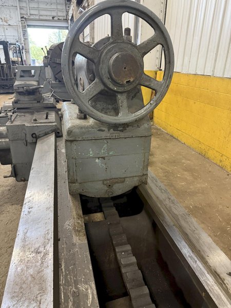 56" x 336" (28') BERTRAM ENGINE LATHE WITH DUAL CARRIAGES: STOCK #10964