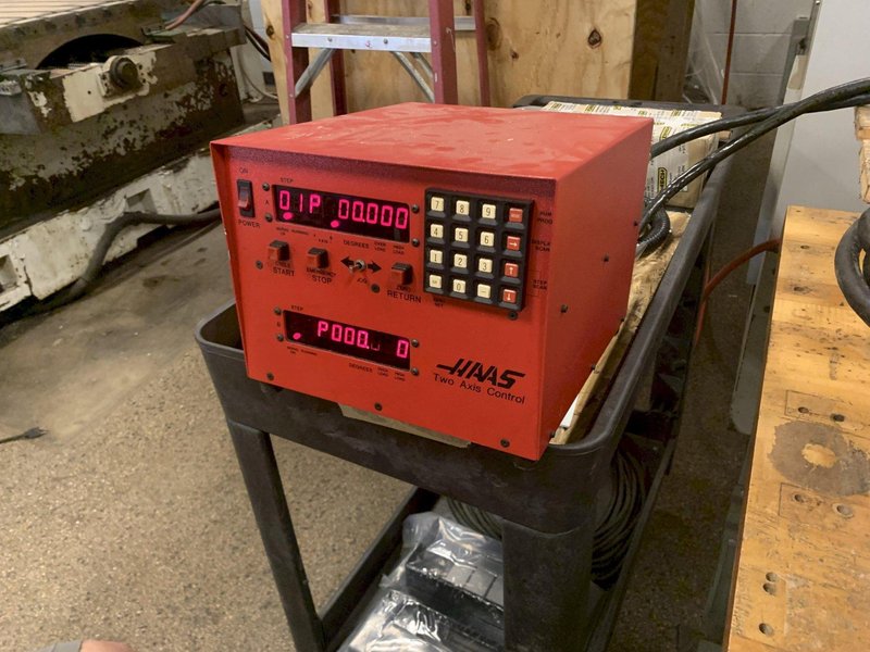 Haas Model TRT-210 Tilting 2-Axis Indexer Rotary Table 4th / 5th Axis