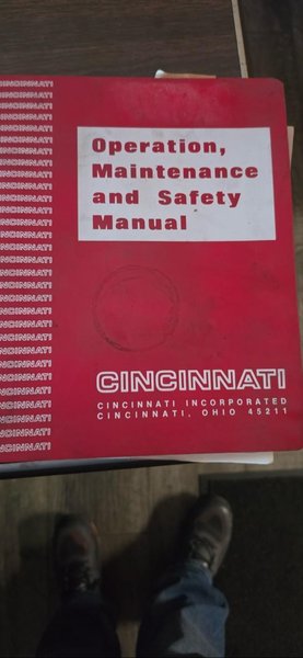 175 Ton x 12′ Cincinnati 175-12 Hydraulic Press Brake