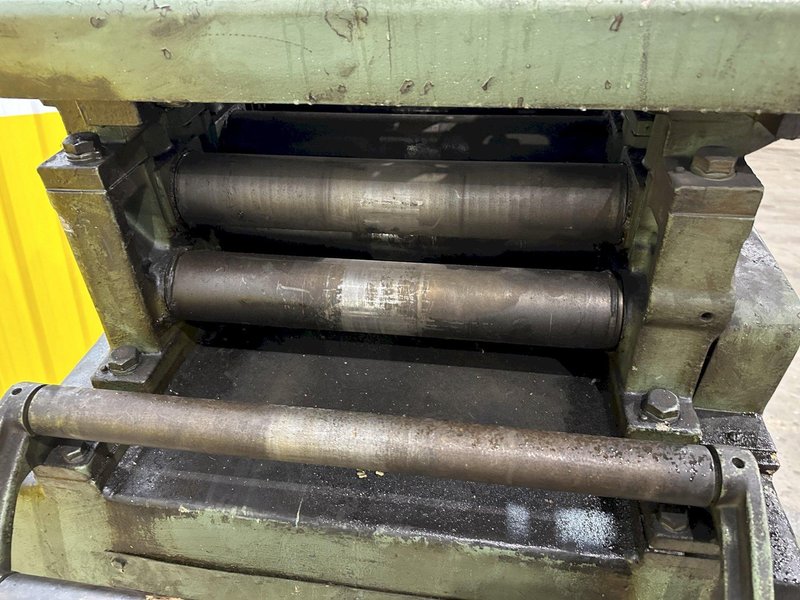 18" x .125" LITTELL MODEL #418HVS-7PD POWERED 7 ROLL COIL STRIP STRAIGHTENER: STOCK #19805