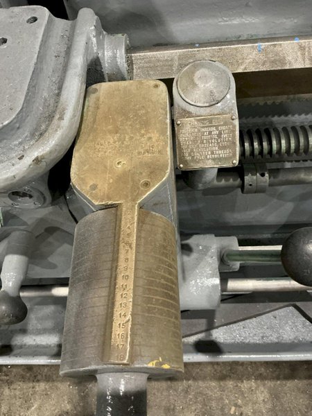 48" X 72" AMERICAN PACEMAKER ENGINE LATHE, 2.25" HOLE: STOCK #16192
