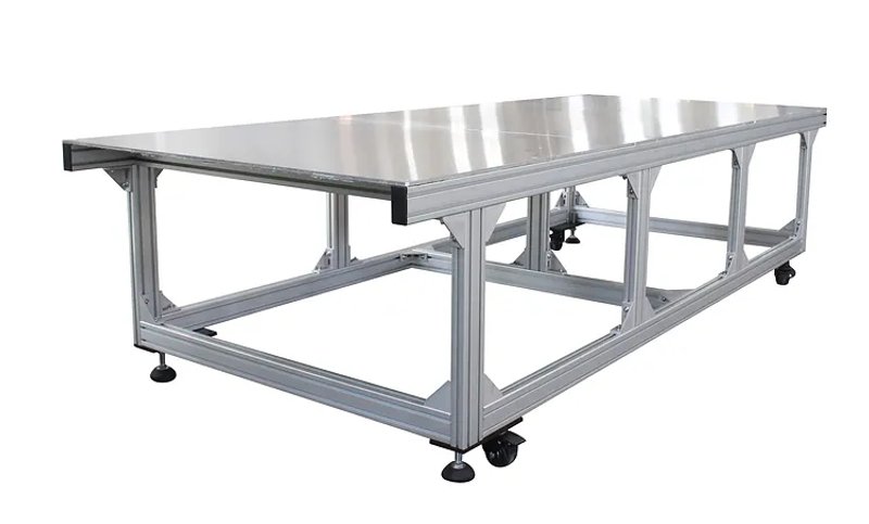 NEW GMC MODEL PS-4816GT GANG TYPE METAL POWERED SLITTER WITH PROGRAMMABLE CUT TO LENGTH
