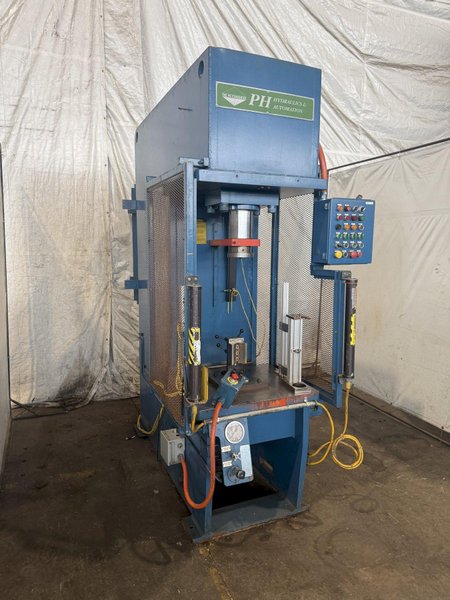 50-TON PH OGF-50 HYDRAULIC C-FRAME PRESS. STOCK #1112325