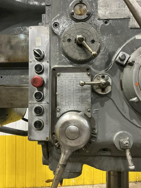 8' X 19" CARLTON MODEL #4A RADIAL ARM DRILL: YOBRO #25902