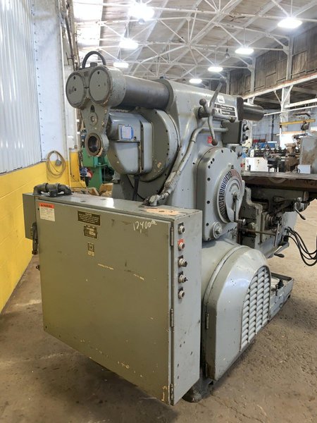 50 HP KEARNEY &amp; TRECKER MODEL #550TF-20 HORIZONTAL MILL : STOCK #12200