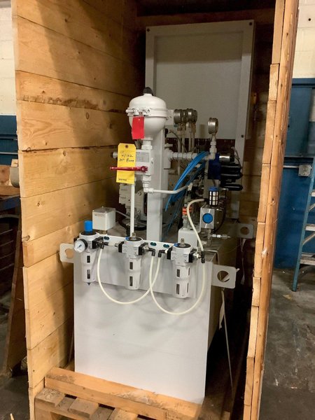New, 34” Rohm Hydraulic Indexing Chuck with Hydraulic Power Unit