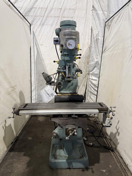 1.5 HP BRIDGEPORT SERIES 1 VERTICAL KNEE MILL. STOCK # 1214925
