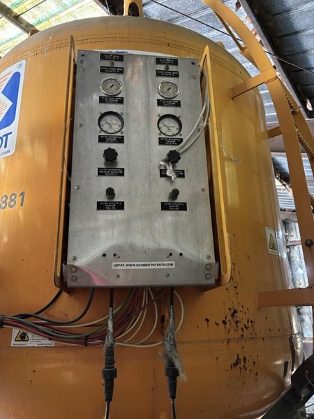 AXXION  ABRASIVE BLASTER MODEL 1600 CFM  With AXXION Dryer ADS250/400, 2019