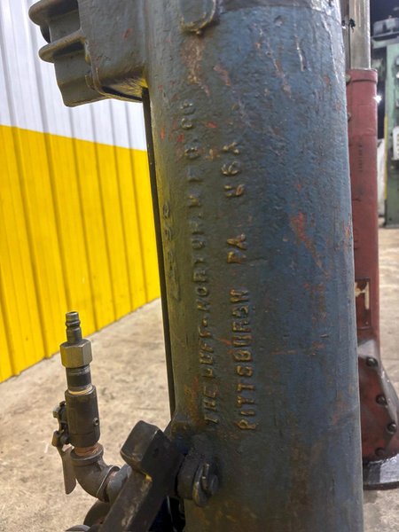 (2) 100 TON DUFF NORTON MODEL #144-CMJ AIR MOTOR JACKS, 30" LIFT: YOBRO #24190