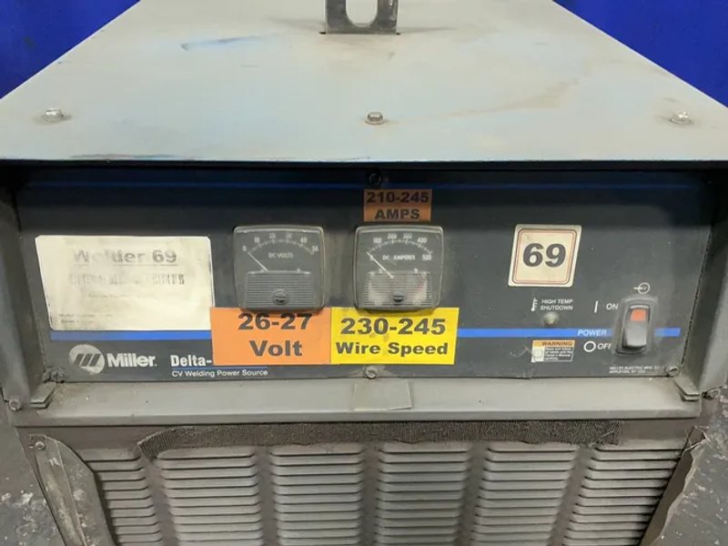 Miller 375 Welder - Delta-fab