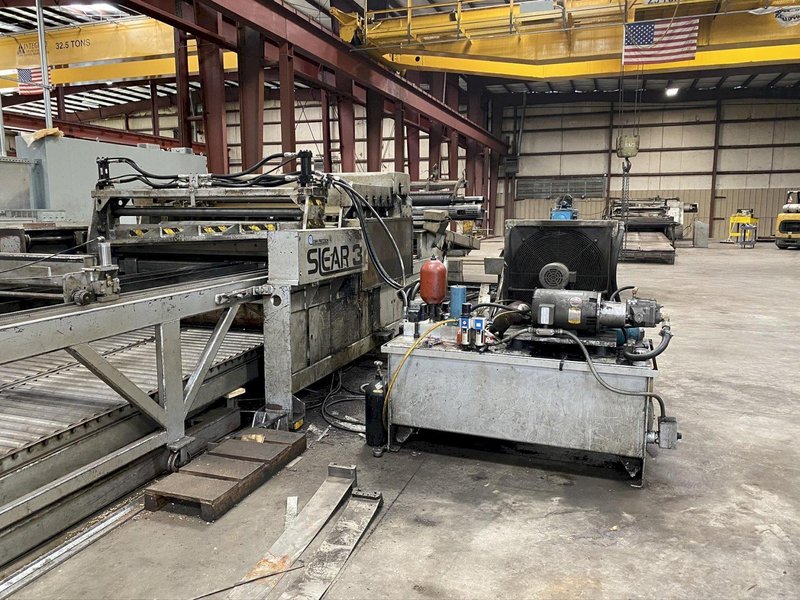 72" X .075 X 50,000 LB IOWA PRECISION SLEAR #3 SLITTING CUT TO LENGTH LINE STOCK #2177