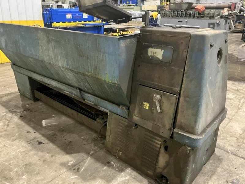 21" X 84" CLAUSING MODEL #21 ENGINE LATHE METRIC &amp; 3.5" HOLE: YOBRO #25140