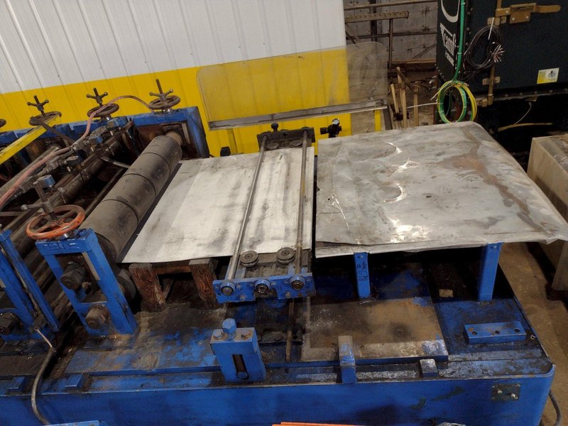 17 STAND X 4" X 48" B&amp;K MODEL #2B-35 RAFTED ROLLFORMER: STOCK #18127