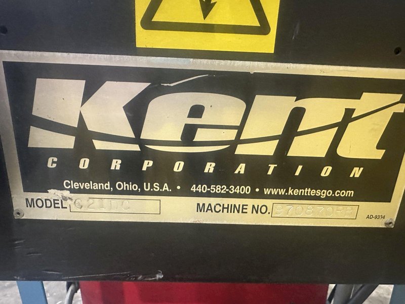 7" X .060" KENT MODEL #C21 LEE SHAFFER COIL BUTT END WELDER, WITH LINCOLN  PRECISION TIG 185 : YOBRO #23951