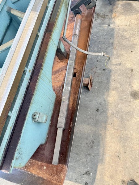 36" X 168" NILES N6/4000 HEAVY DUTY ENGINE LATHE. STOCK #1215225