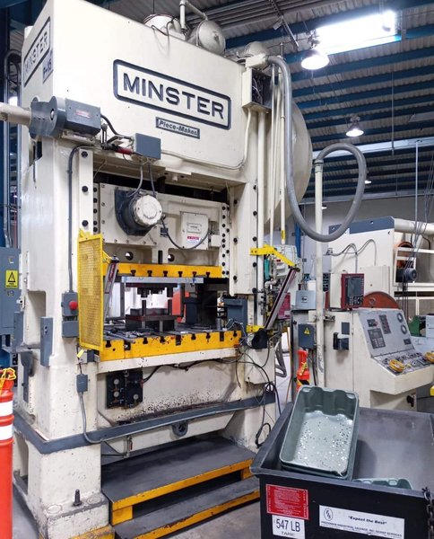 150 Ton Minster P2 150-54 Punch Press, 1971