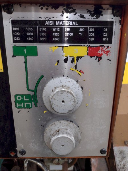 12" x 12" KALAMAZOO MODEL KC12AX AUTOMATIC HORIZONTAL BANDSAW: STOCK #18793