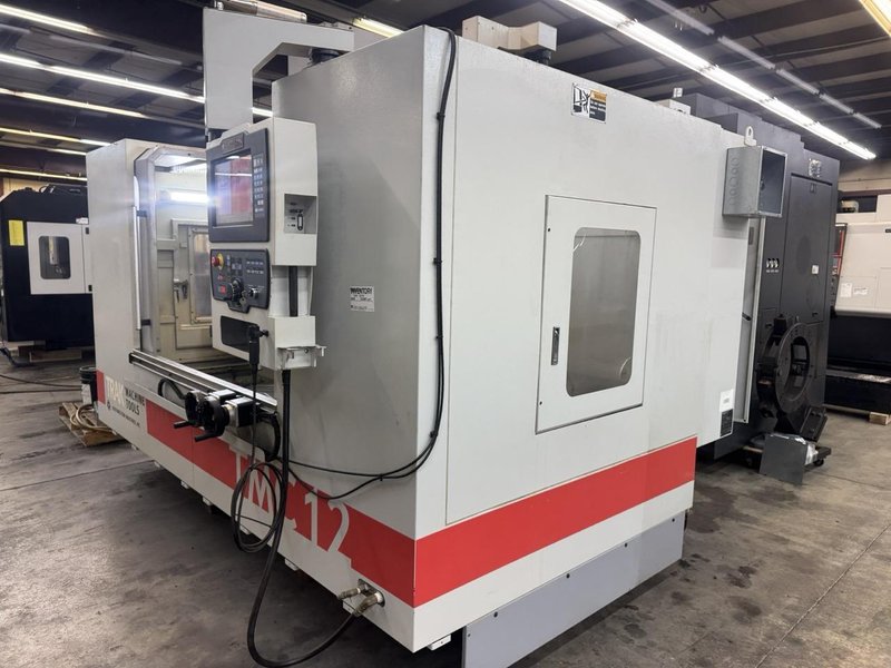 Trak TMC12 VMC, 2021 – 4th Axis, Electronic Handwheels, Chip Auger, Vises and Tooling