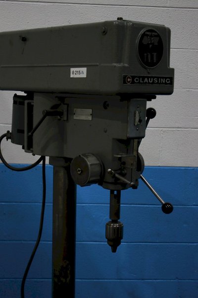 15" CLAUSING SINGLE SPINDLE DRILL:  STOCK #74654