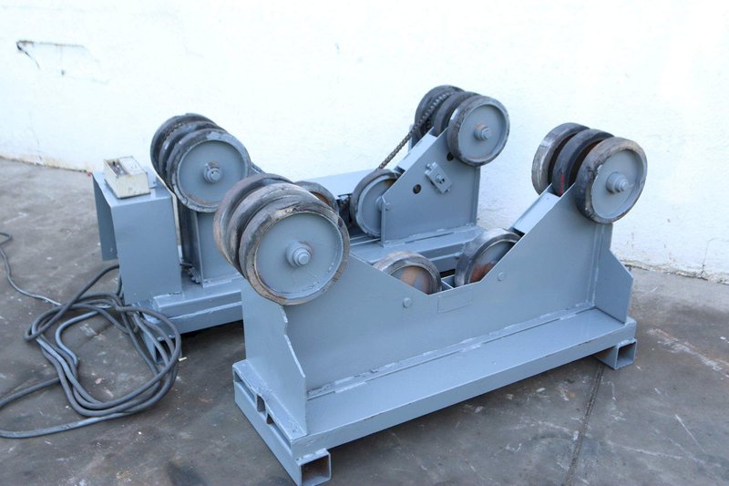 8000 LBS PANDJIRIS TANK TURNING ROLLS: STOCK #70341