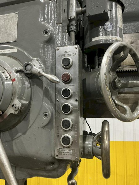 8' X 19" CARLTON MODEL #4A RADIAL ARM DRILL: YOBRO #25902