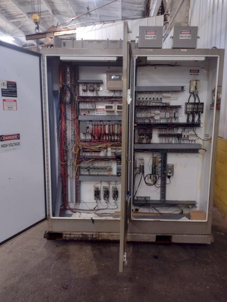 100 KW AJAX TOCCO "TOCCOTRAN" INDUCTION HARDENING SCANNER SYSTEM, NEW 2005: STOCK #17289