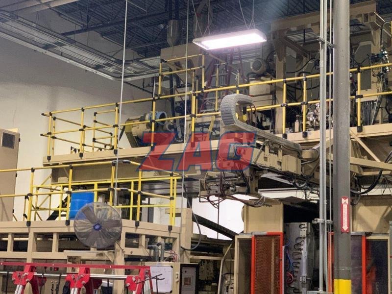 Kautex Used KB 250/64 Accumulator Head Blow Molding Machine, Single Head, 50 lbs