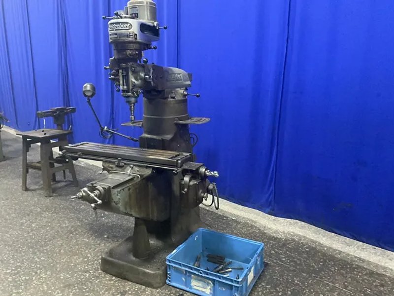 Bridgeport 9” X 43” Vertical Mill W/  Tooling - 106133