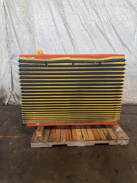 (NEW) 2000 LB X 24" X 60" HERKULES V1413 HYDRAULIC LIFT TABLE. STOCK # 0887025