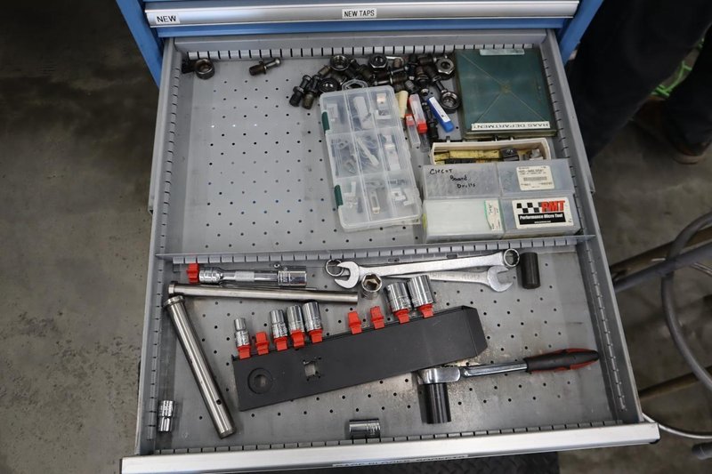 Lista HD Tool Cabinet - 11 Drawer - with Cutting Tools- Auction Item
