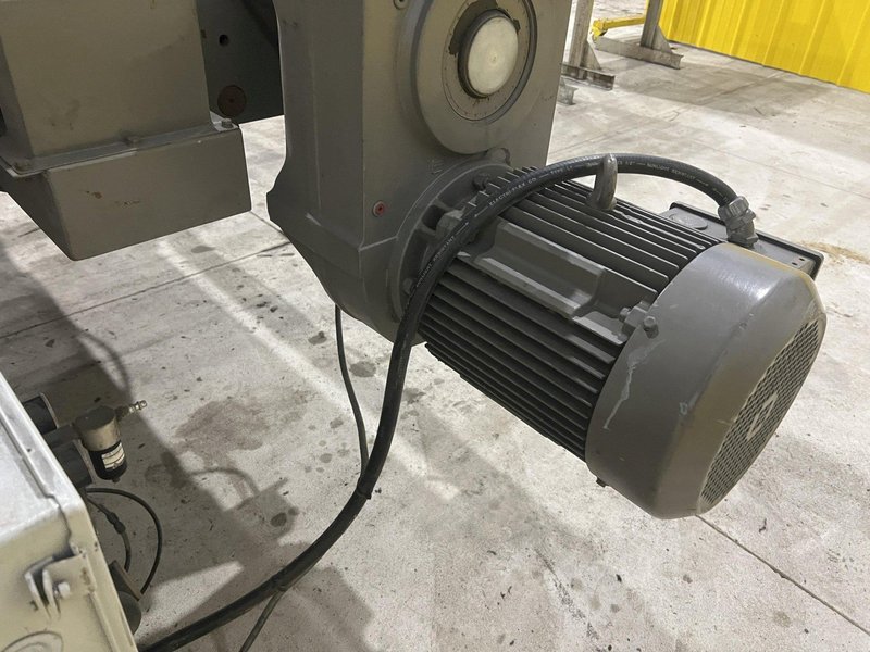 52"  X 40 HP TIMESAVER MODEL #252-301C 3 HEAD BELT GRINDER SANDER, 1997: STOCK #20032