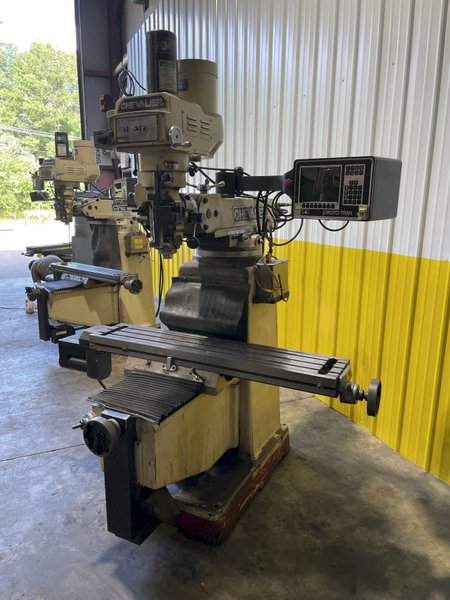 3 HP CHEVALIER MODEL #3VH PROTO-TRAK CNC CONTROLLED VERTICAL MILL: STOCK #14931