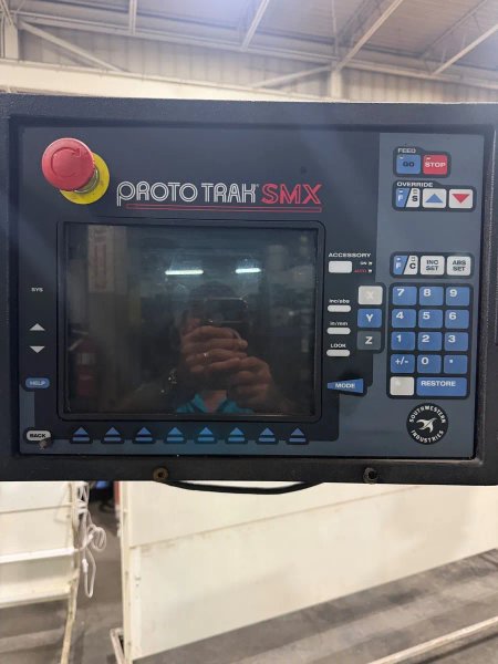 USED 2016 TRAK 10" X 50" 2-AXIS CNC KNEE MILL MODEL K3SX