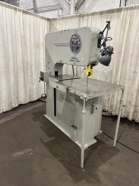 36" DOALL VERTICAL BAND SAW MODEL # V-36 BAND:  STOCK #77638