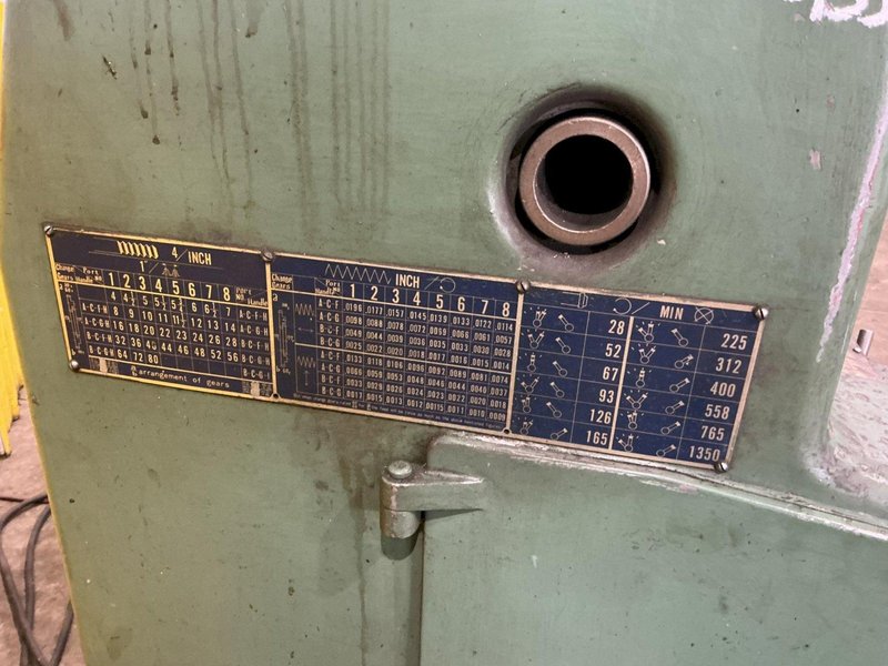 19" X 60" MORI SEIKI ENGINE LATHE 2-1/8" HOLE: YOBRO #24976