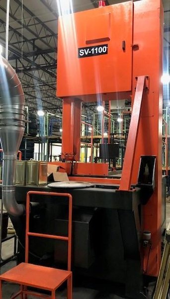 1100 X 1100 COSEN MODEL SV-1100 VERTICAL PLATE SAW