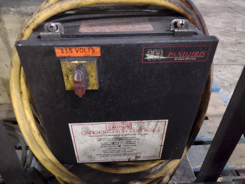 500 LB PANDJIRIS MODEL ALPHA 5-3 WELDING POSITIONER, 115 VOLT: STOCK #23361