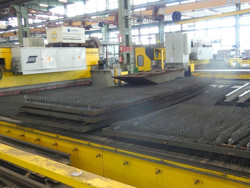 ZM - 24 downdraft tables for laser/plasma/oxy machines