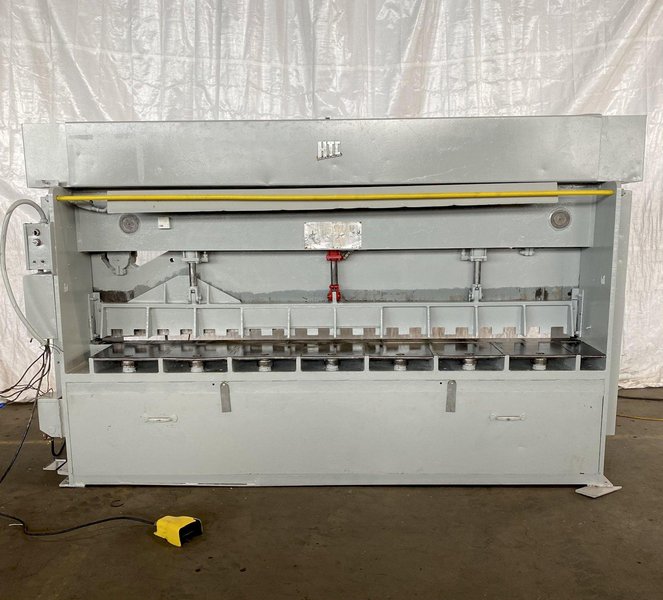 10' X 1/2" HTC 510-SR HYDRAULIC SHEAR. STOCK # 1800419