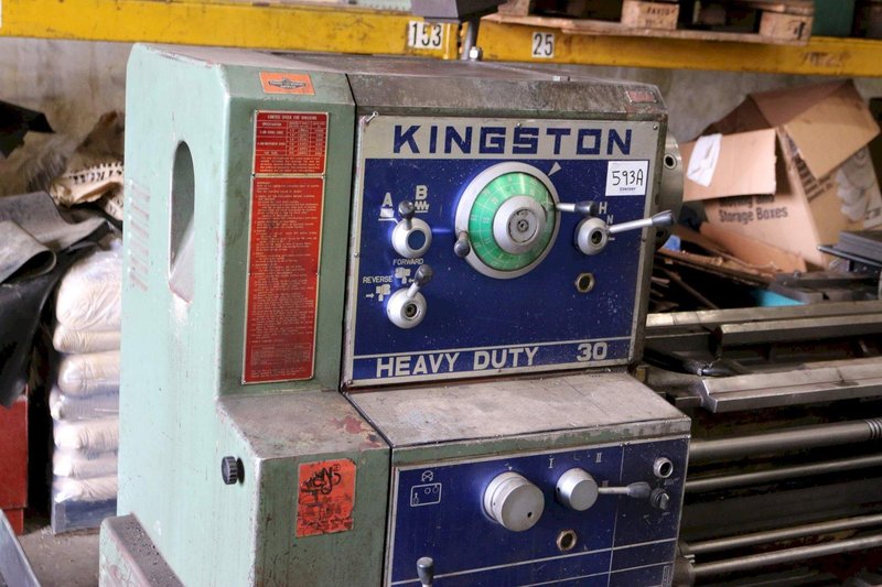 30" X 120" KINGSTON ENGINE LATHE: STOCK #69482