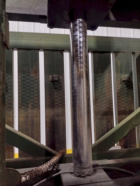 60" X 30" X 48" SELCO MODEL #V5-HD HYDRAULIC VERTICAL BALER: STOCK 17517
