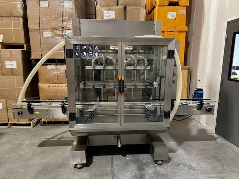 Rifu Machine 6 Head Gravity Filling Machine, 2021 – Never Used