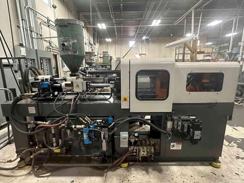55 Ton, 2.97oz, Cincinnati Injection Moulding Machine, 12.8″ x 12.2″