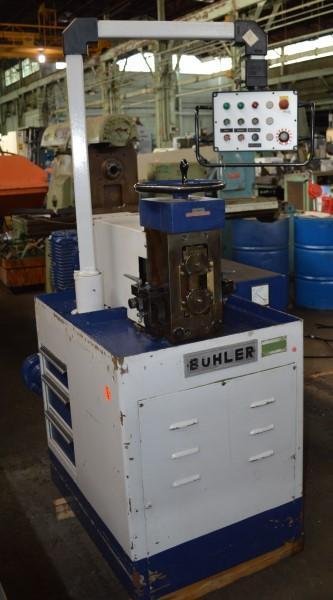 1" (25.4mm) x 2" (50.8mm) BUHLER 2 HIGH ROLLING MILL/WIRE FLATTENING MILL (13899)