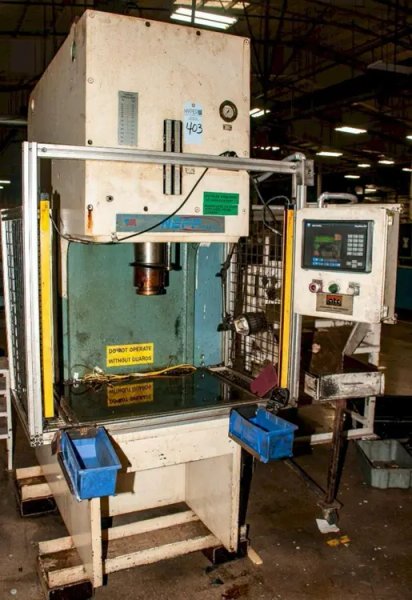 NEFF 75 TON HYDRAULIC PRESS, STOCK# 14110J